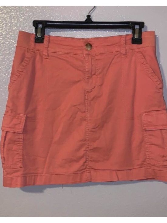 Lee Dresses & Skirts - Lee Coral Pink Cargo Mini Skirt
